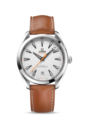 Omega 220.12.41.21.02.001 : Seamaster Aqua Terra 150M Master Chronometer 41 Stainless Steel / Silver / Calf