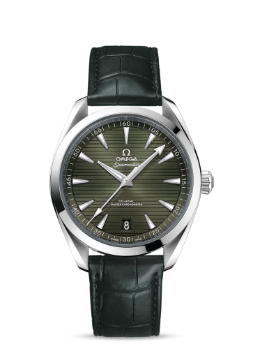 Omega 220.13.41.21.10.001 : Seamaster Aqua Terra 150M Master Chronometer 41 Stainless Steel / Green / Alligator