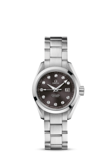 Omega 231.10.30.61.56.001 : Seamaster Aqua Terra 150M Quartz 30 Stainless Steel / Grey / Bracelet