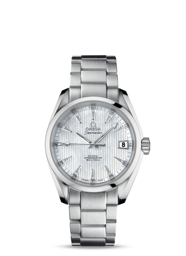 Omega 231.10.39.21.55.001 : Seamaster Aqua Terra 150M Co-Axial 38.5 Stainless Steel / MOP / Bracelet