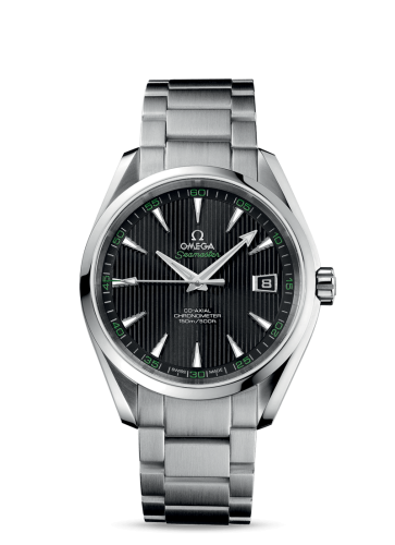 Omega 231.10.42.21.01.001 : Seamaster Aqua Terra 150m Co-Axial 41.5 Stainless Steel / Black / Bracelet / Golf Edition