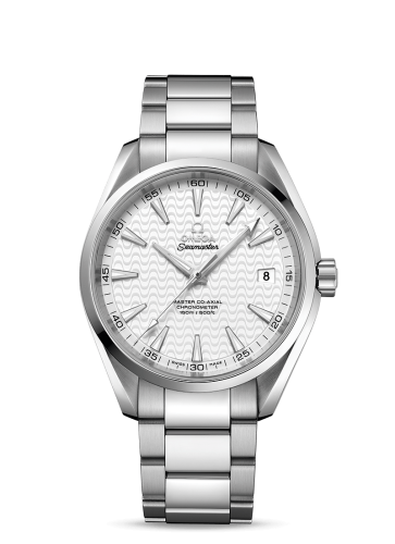 Omega 231.10.42.21.02.006 : Seamaster Aqua Terra 150m Master Co-Axial 41.5 Stainless Steel / Silver Waves / Bracelet