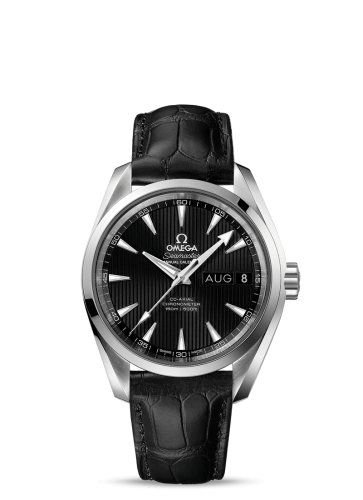 Omega 231.13.39.22.01.001 : Seamaster Aqua Terra 150M Co-Axial 38.5 Annual Calendar Stainless Steel / Black