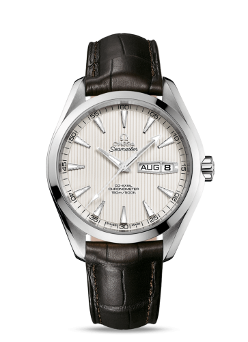 Omega 231.13.43.22.02.001 : Seamaster Aqua Terra 150m Co-Axial 43 Annual Calendar Stainless Steel / Silver