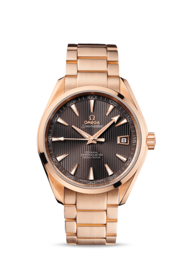 Omega 231.50.42.21.06.001 : Seamaster Aqua Terra 150M Co-Axial 41.5 Red Gold / Grey / Bracelet