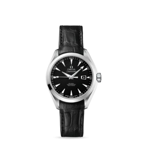 Omega 231.13.34.20.01.001 : Seamaster Aqua Terra 150M Co-Axial 34 Stainless Steel / Black