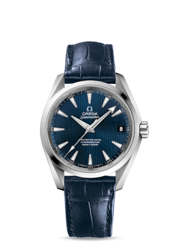 Omega 231.13.39.21.03.001 : Seamaster Aqua Terra 150M Master Co-Axial 38.5 Stainless Steel / Blue