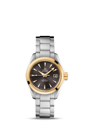 Omega 231.20.30.20.06.004 : Seamaster Aqua Terra 150M Co-Axial 30 Stainless Steel / Yellow Gold / Grey / Bracelet