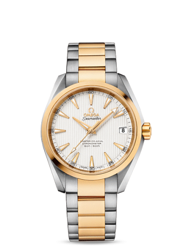 Omega 231.20.39.21.02.002 : Seamaster Aqua Terra 150m Master Co-Axial 38.5 Stainless Steel / Yellow Gold / Silver / Bracelet