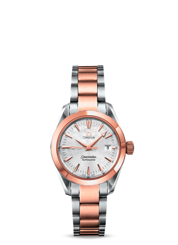 Omega 2373.70.00 : Seamaster Aqua Terra 150M Automatic 29.2 Stainless Steel / Red Gold / MOP  / Bracelet