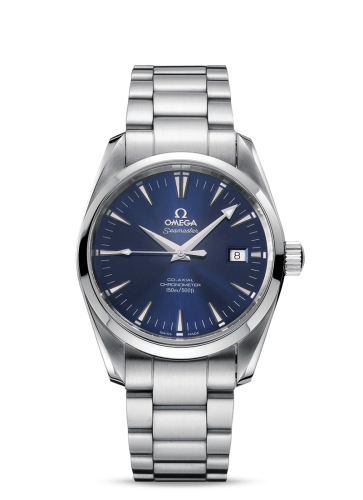 Omega 2503.80.00 : Seamaster Aqua Terra 150M Co-Axial 39.2 Stainless Steel / Blue / Bracelet