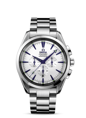 Omega 2512.30.00 : Seamaster Aqua Terra 150M Automatic 42.2 Chronograph Stainless Steel / Silver / Bracelet