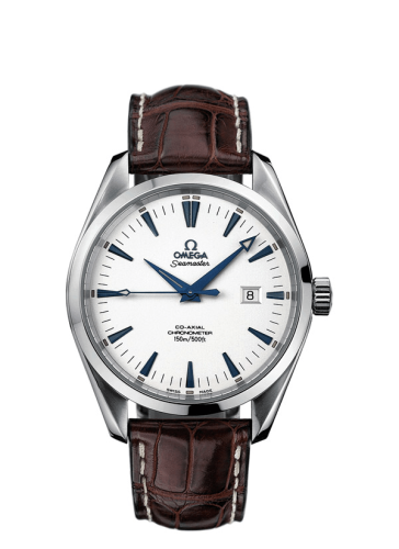 Omega 2802.33.37 : Seamaster Aqua Terra 150M Co-Axial 42.2 Stainless Steel / White