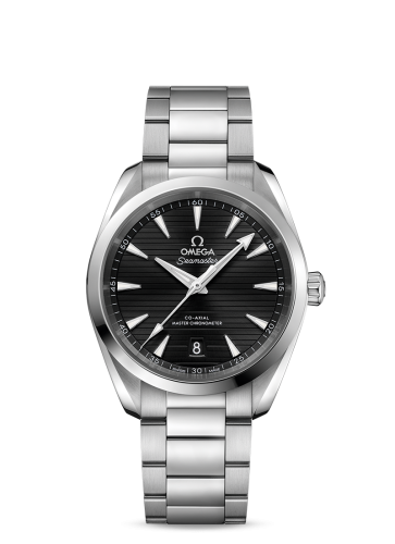 Omega 220.10.38.20.01.001 : Seamaster Aqua Terra 150M Master Chronometer 38 Stainless Steel / Black / Bracelet