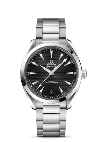 Omega 220.10.41.21.01.001 : Seamaster Aqua Terra 150M Master Chronometer 41 Stainless Steel / Black / Bracelet