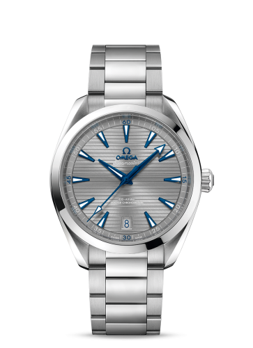 Omega 220.10.41.21.06.001 : Seamaster Aqua Terra 150M Master Chronometer 41 Stainless Steel / Grey / Bracelet