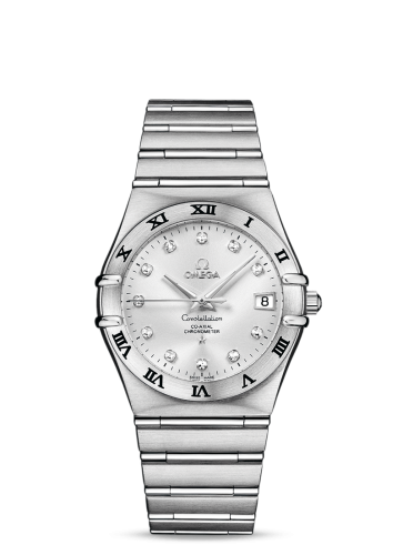 Omega 111.10.36.20.52.001 : Constellation Co-Axial 35.5 Stainless Steel / Silver / 160 Years