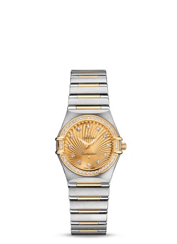 Omega 111.25.26.60.58.001 : Constellation Quartz 25.5 Stainless Steel / Yellow Gold / Champagne / 160 Years