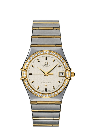 Omega 1217.30.00 : Constellation Quartz 33.5 Stainless Steel / Yellow Gold / Diamond / Silver