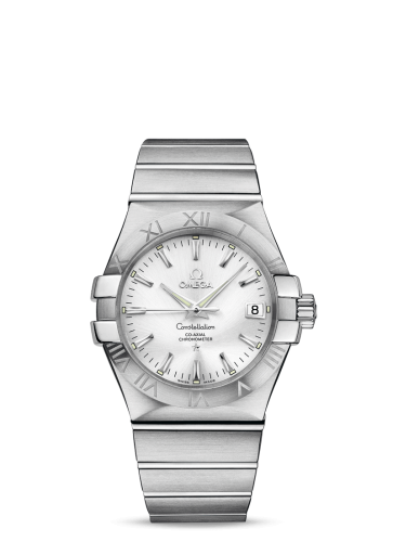 Omega 123.10.35.20.02.001 : Constellation Co-Axial 35 Stainless Steel / Silver