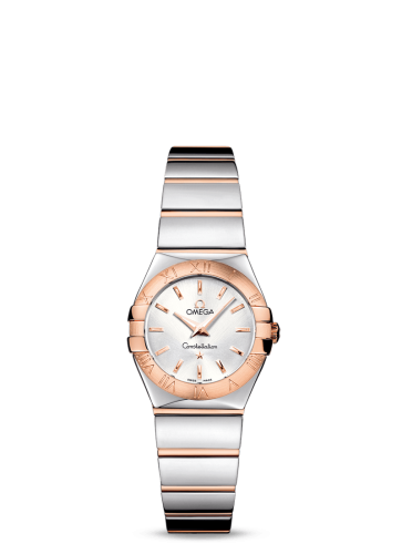 Omega 123.20.24.60.02.003 : Constellation Quartz 24 Polished Stainless Steel / Red Gold / Silver