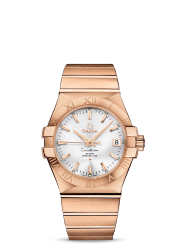 Omega 123.50.35.20.02.001 : Constellation Co-Axial 35 Red Gold / Silver