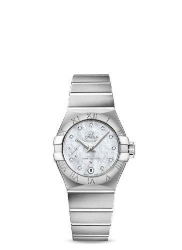 Omega 127.10.27.20.55.001 : Constellation Co‑Axial Master Chronometer 27 Small Seconds Stainless Steel / MOP