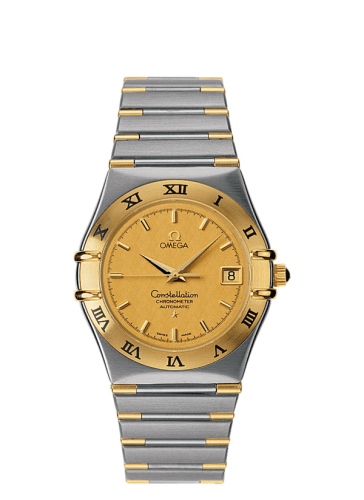 Omega 1302.10.00 : Constellation Automatic 35.5 Stainless Steel / Yellow Gold / Champagne