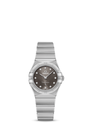 Omega 131.10.25.60.56.001 : Constellation Manhattan 25 Quartz Stainless Steel / Grey Diamond