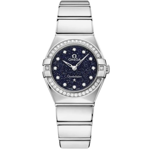 Omega 131.15.25.60.53.002 : Constellation 25 Quartz Stainless Steel - Diamond / Aventurine