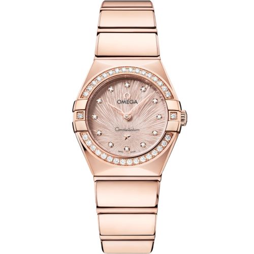Omega 131.55.25.60.52.001 : Constellation Manhattan 28 Quartz Sedna Gold - Diamond / Rose Supernova