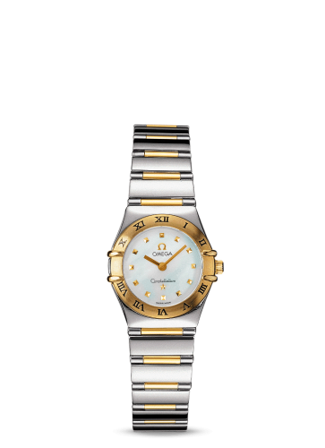 Omega 1361.71.00 : Constellation Quartz 22.5 My Choice Stainless Steel / Yellow Gold / MOP