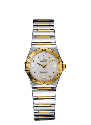 Omega 1371.71.00 : Constellation Quartz 25.5 My Choice Stainless Steel / Yellow Gold / MOP