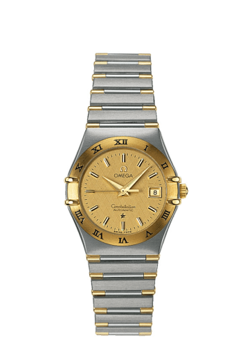 Omega 1392.10.00 : Constellation Automatic 27.5 Stainless Steel / Yellow Gold / Champagne