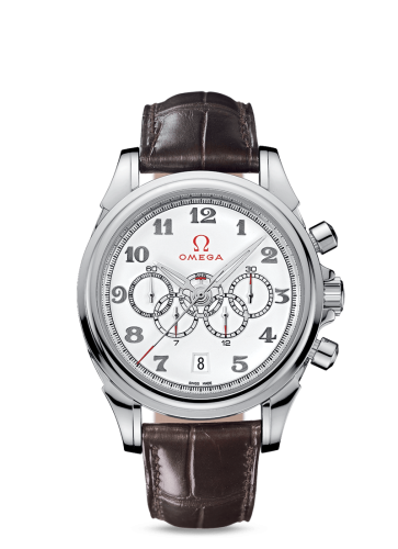 Omega 422.13.41.52.04.001 : De Ville Co-Axial 41 Chronograph Stainless Steel / White / Olympic Timeless