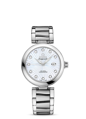 Omega 425.30.34.20.55.001 : LadyMatic Co-Axial 34 Stainless Steel / MOP / Bracelet