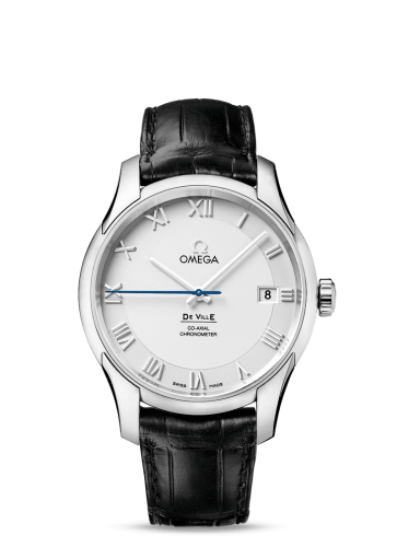 Omega 431.13.41.21.02.001 : De Ville Co-Axial 41 Stainless Steel / Silver