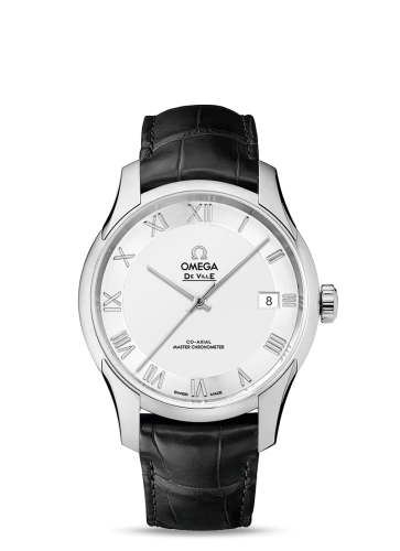 Omega 433.13.41.21.02.001 : De Ville Hour Vision Master Chronometer Stainless Steel / Silver