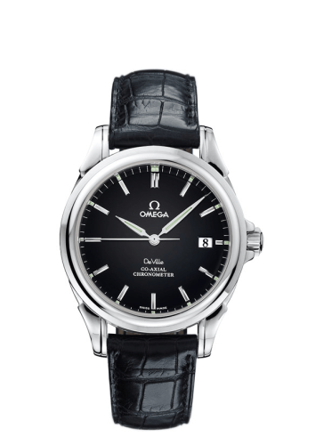 Omega 4831.51.31 : De Ville Co-Axial 37.5 Stainless Steel / Black