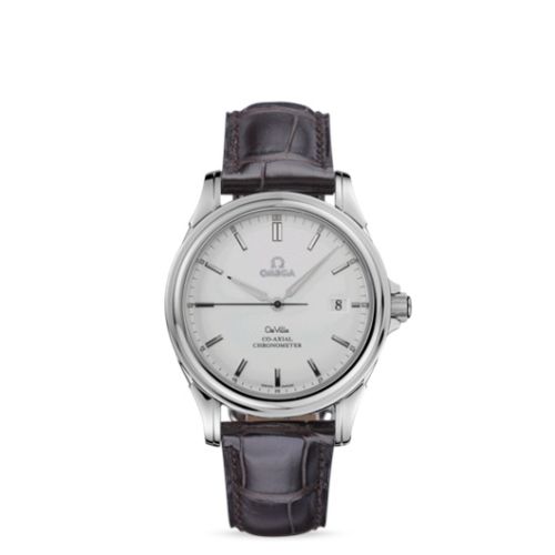 Omega 4831.31.32 : De Ville Co-Axial 37.5 Stainless Steel / Silver