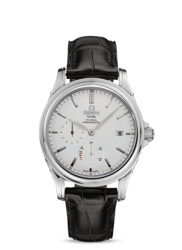 Omega 4832.31.32 : De Ville Co-Axial 38.7 Power Reserve Stainless Steel / Silver