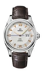 Omega 4849.40.32 : De Ville Co-Axial 38.7 Big Date Stainless Steel / Silver / José Malhoa