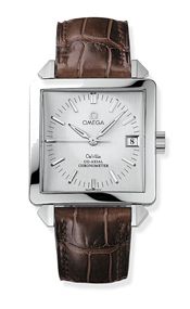 Omega 7802.30.32 : De Ville Byzantium Co-Axial 33.4 Co-Axial Stainless Steel / Silver / Russia