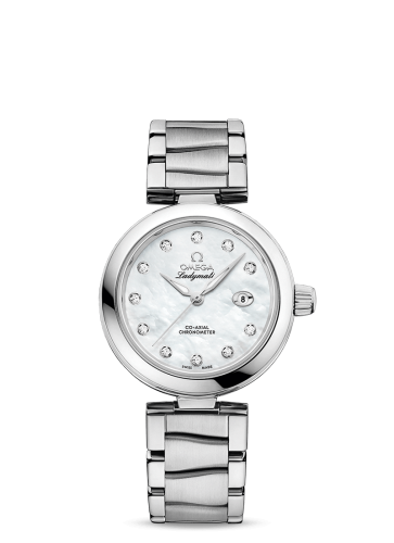 Omega 425.30.34.20.55.002 : LadyMatic Co-Axial 34 Stainless Steel / MOP / Bracelet