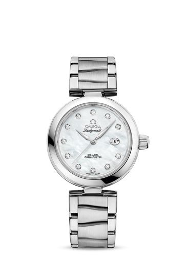 Omega 425.30.34.20.55.003 : LadyMatic Co-Axial 34 Stainless Steel / MOP / Bracelet