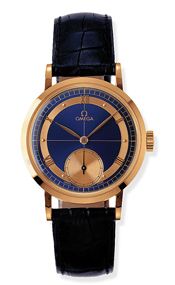 Omega 5950.81.03 : Museum Collection Centenary 1894 Red Gold / Blue / Japan