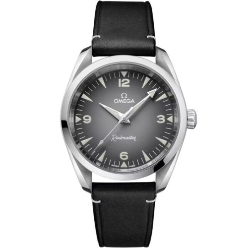 Omega 235.12.38.20.06.001 : Railmaster Omega Co-Axial Master Chronometer 38 Stainless Steel / Grey Gradient