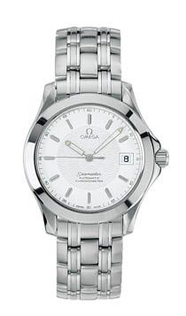 Omega 2501.21.00 : Seamaster 120M Automatic 36.25 Stainless Steel / White
