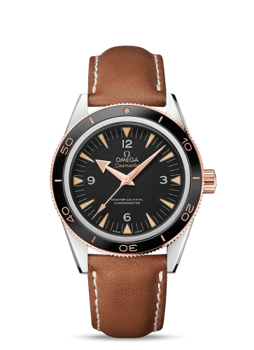Omega 233.22.41.21.01.002 : Seamaster 300 Master Co-Axial Steel Stainless Steel / Sedna Gold / Strap