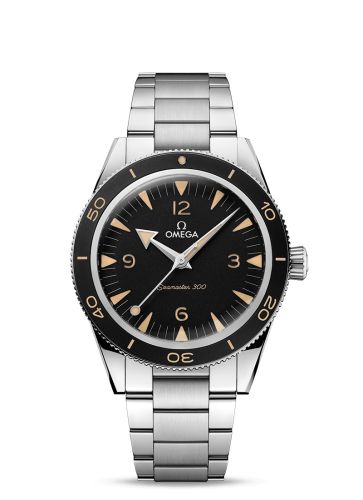 Omega 234.30.41.21.01.001 : Seamaster 300 Master Chronometer Stainless Steel / Black / Bracelet